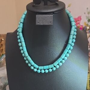 Turquoise Beaded Necklace